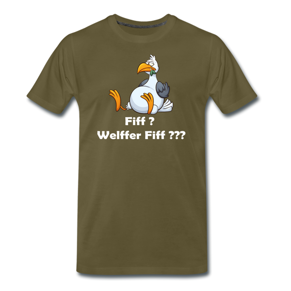 Men’s Premium T-Shirt FIFF? - Khaki