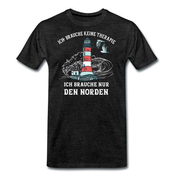 Herren Premium T-Shirt THERAPIE NORDEN - Anthrazit