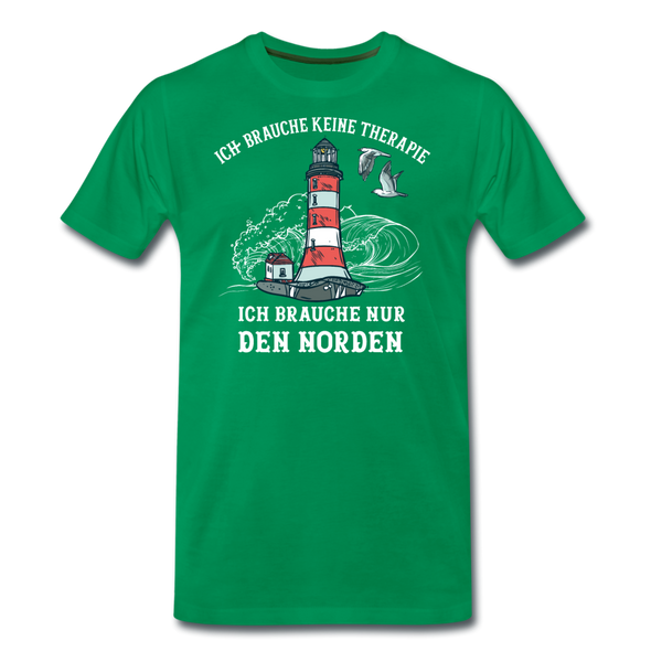 Herren Premium T-Shirt THERAPIE NORDEN - Kelly Green