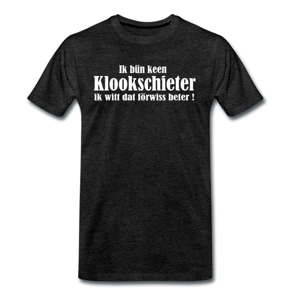 Herren Premium T-Shirt KLOOKSCHIETER - Anthrazit