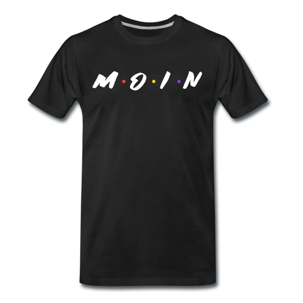 Herren Premium T-Shirt M.O.I.N - Schwarz