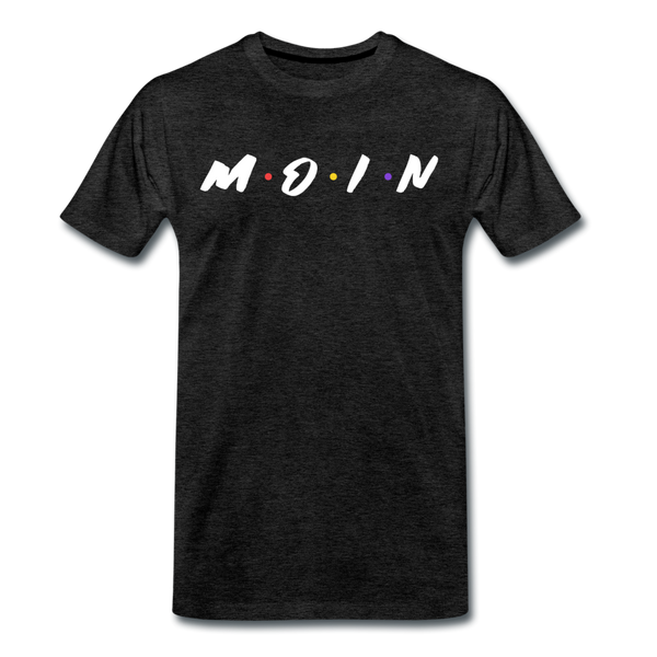 Herren Premium T-Shirt M.O.I.N - Anthrazit