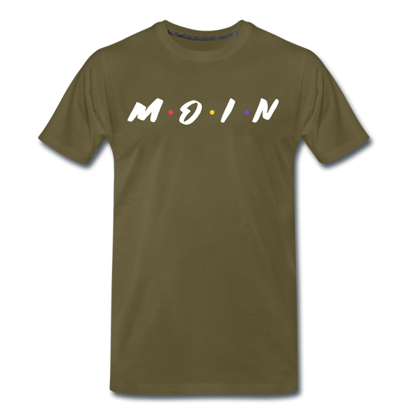 Herren Premium T-Shirt M.O.I.N - Khaki