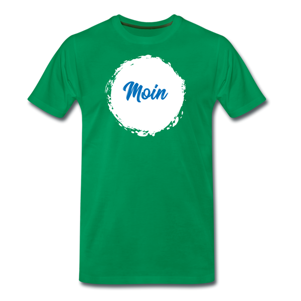 Herren Premium T-Shirt MOIN NAUTISCH - Kelly Green