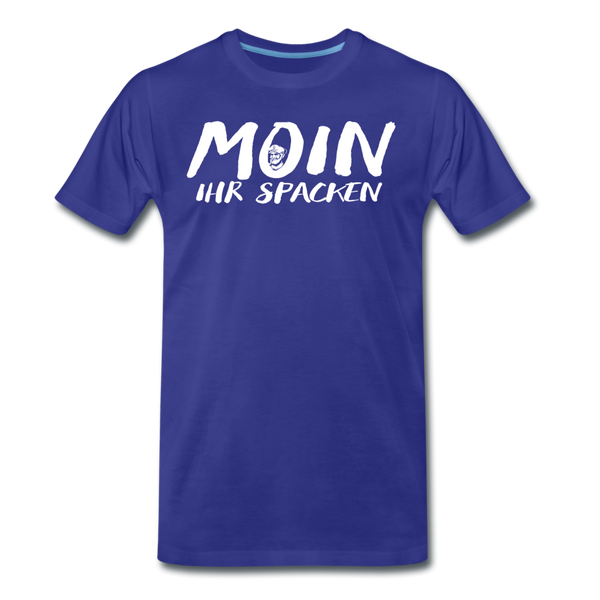 Herren Premium T-Shirt MOIN IHR SPACKEN - Königsblau