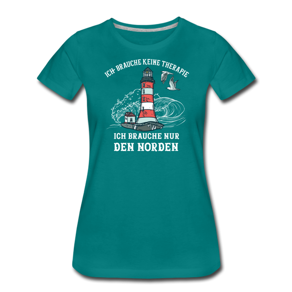 Damen Premium T-Shirt THERAPIE NORDEN - Divablau