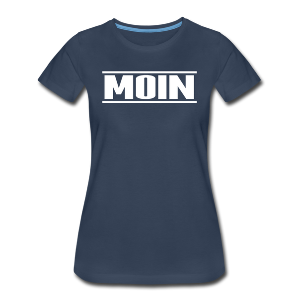 Damen Premium T-Shirt MOIN - Navy