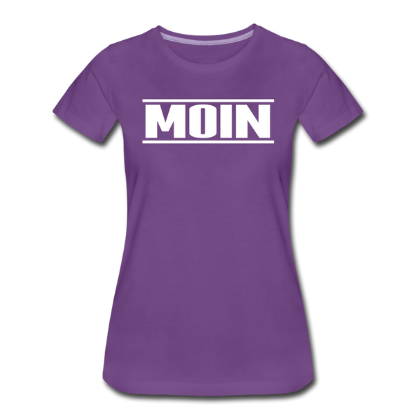 Damen Premium T-Shirt MOIN - Lila