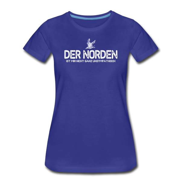 Damen Premium T-Shirt DER NORDEN - Königsblau