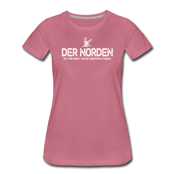 Damen Premium T-Shirt DER NORDEN - Malve