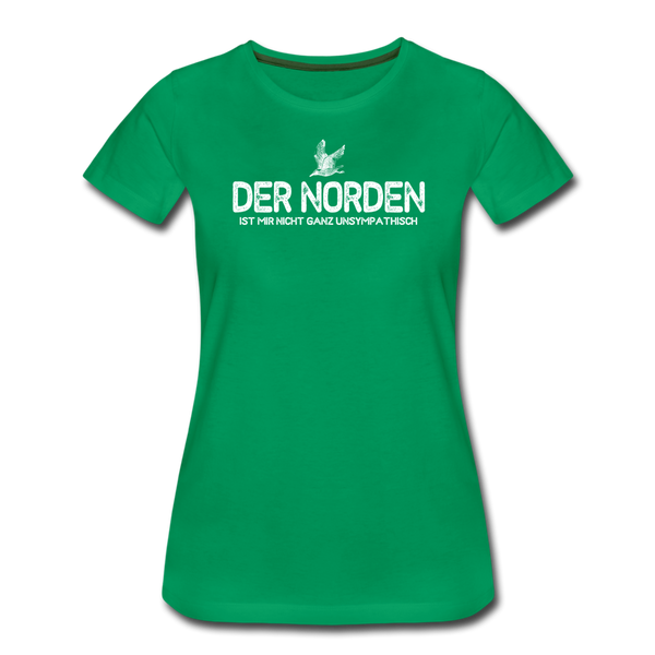 Damen Premium T-Shirt DER NORDEN - Kelly Green