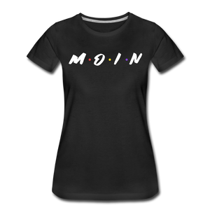 Damen Premium T-Shirt M.O.I.N - Schwarz