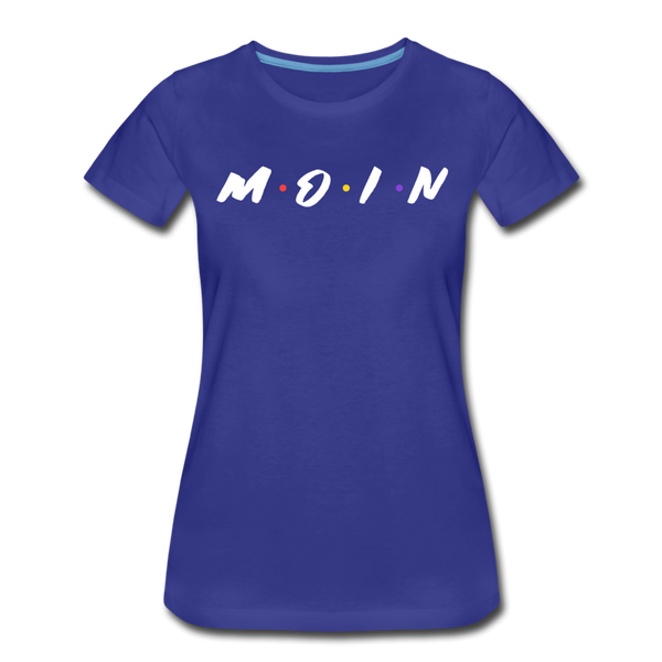 Damen Premium T-Shirt M.O.I.N - Königsblau