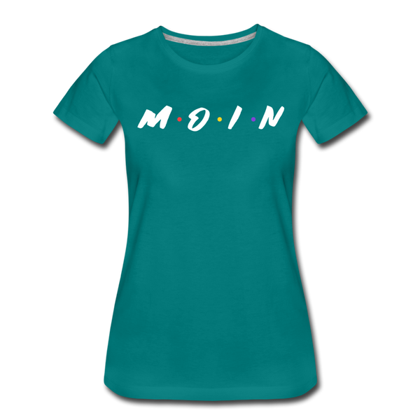 Damen Premium T-Shirt M.O.I.N - Divablau