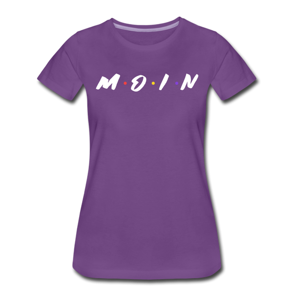 Damen Premium T-Shirt M.O.I.N - Lila
