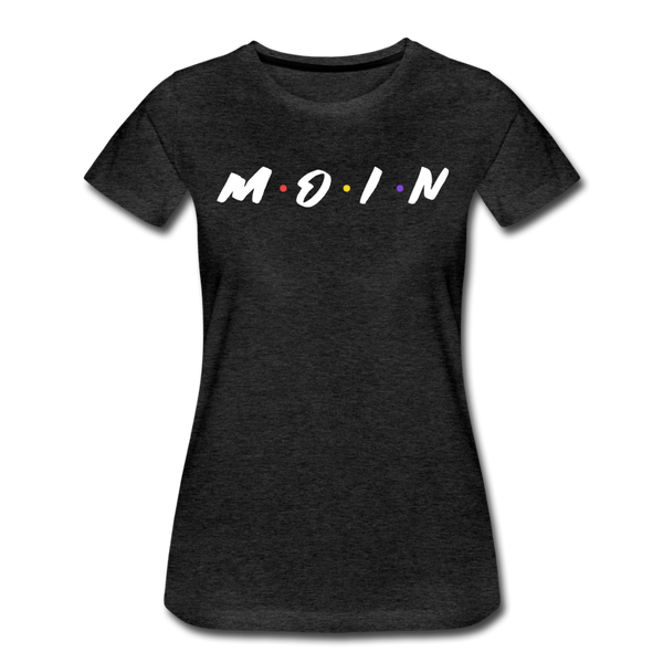 Damen Premium T-Shirt M.O.I.N - Anthrazit