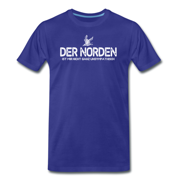 Herren  Premium T-Shirt DER NORDEN - Königsblau