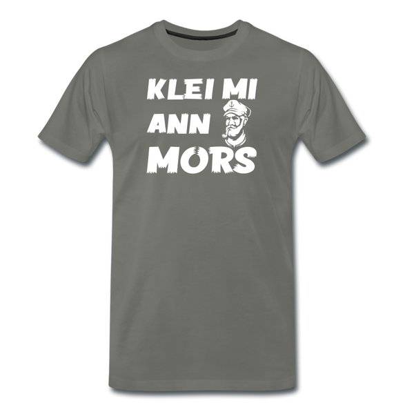 Herren  Premium T-Shirt KLEI MI ANN MORS - Asphalt