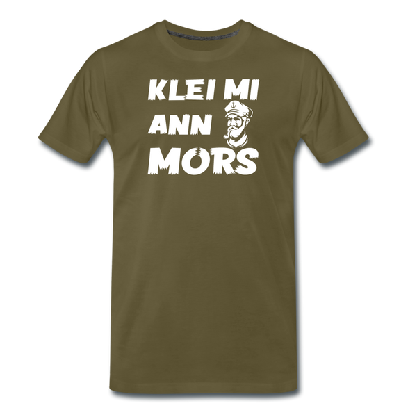 Herren  Premium T-Shirt KLEI MI ANN MORS - Khaki