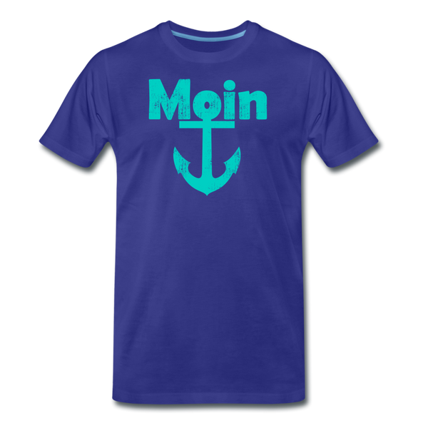 Herren  Premium T-Shirt MOIN ANKER - Königsblau