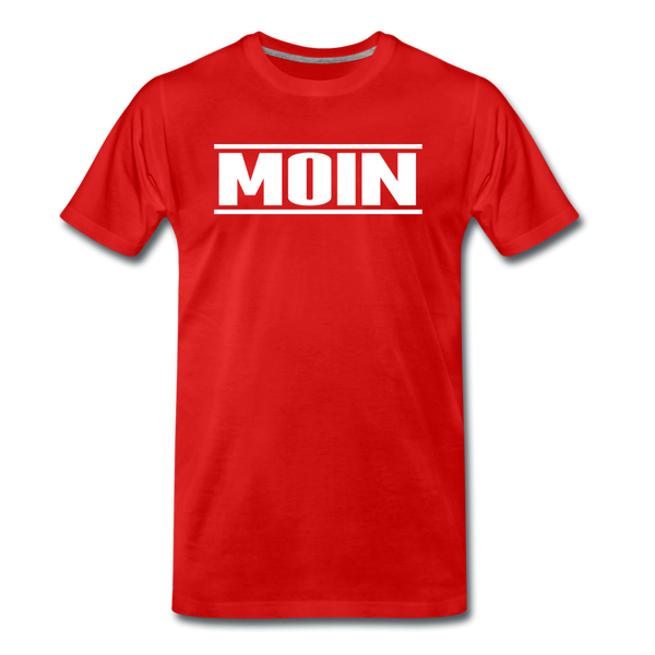 Herren  Premium T-Shirt MOIN - Rot