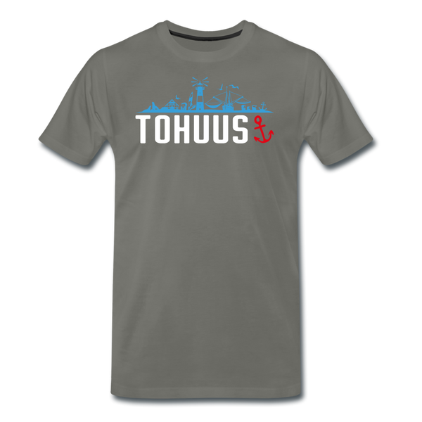 Herren Premium T-Shirt TOHUUS - Asphalt
