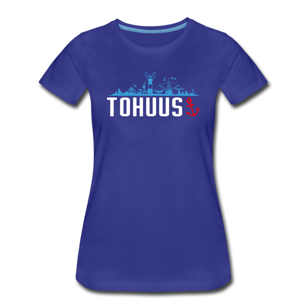 Damen Premium T-Shirt TOHUUS - Königsblau