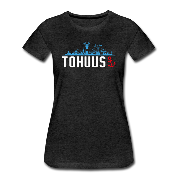Damen Premium T-Shirt TOHUUS - Anthrazit
