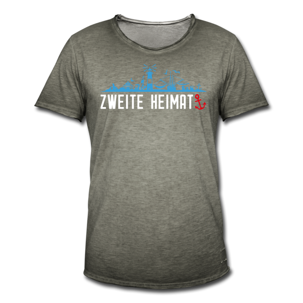 Herren Vintage T-Shirt ZWEITE HEIMAT - Vintage Khaki