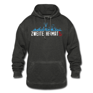 Unisex Vintage Hoodie ZWEITE HEIMAT - Vintage Schwarz