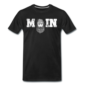 Herren  Premium T-Shirt MOIN SEEMANN - Schwarz