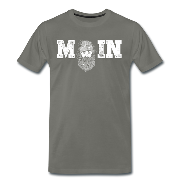 Herren  Premium T-Shirt MOIN SEEMANN - Asphalt