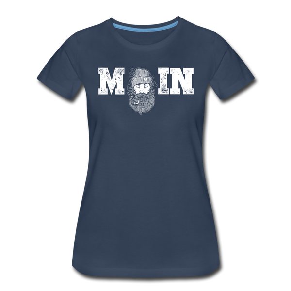 Damen Premium T-Shirt MOIN SEEMANN - Navy