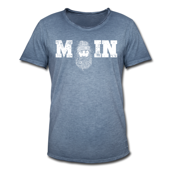 Herren Vintage T-Shirt MOIN SEEMANN - Vintage Denim